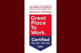الموارد البشرية لحكومة دبي تحصل على شهادة «أفضل مكان للعمل»