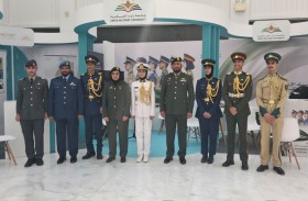 جامعة زايد العسكرية تشارك بمعرض التخصصات الجامعية بالشارقة