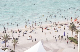 بلدية مدينة أبوظبي: شواطئ جزيرة أبوظبي والمدن المجاورة تشهد إقبالاً لافتاً خلال الربع الأول من 2026