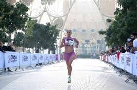 العداءة الذهبية غيردا تسعى لفوزها الخامس في سباق 10 كم في ماراثون دبي 