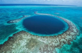 اكتشاف أنواع بحرية مذهلة في الثقب الأزرق