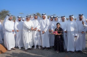 أحمد بن حمدان بن محمد آل نهيان يفتتح فعاليات أيام الشارقة التراثية في مليحة