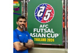 الدولي فهد الحوسني يُدير نهائي بطولة كأس آسيا لكرة قدم الصالات