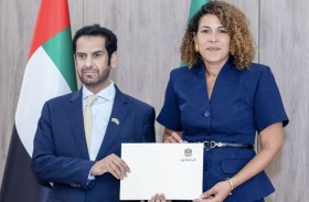 سفير الإمارات لدى بنين يقدم نسخة من أوراق اعتماده إلى وزيرة الخارجية