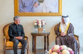 سعود بن صقر يستقبل السفير الصيني