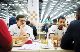 الإمارات تفتتح أولمبياد الشطرنج بفوزين للرجال والسيدات