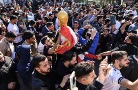 العراقيون يحتفلون بالتأهل إلى المونديال للمرة الأولى منذ 40 عاما 