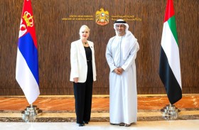 سعيد الهاجري يجتمع مع وزيرة التجارة الداخلية  والخارجية الصربية ويبحثان توطيد العلاقات الاقتصادية