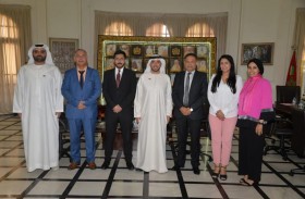 غرفة عجمان تبحث التعاون مع غرفة التجارة والصناعة والخدمات للدار البيضاء
