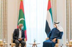 محمد بن زايد يبحث مع رئيس المالديف العلاقات الثنائية ومستجدات جائحة كورونا في البلدين والعالم