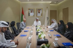سلطان بن أحمد القاسمي يطلع على مستجدات مشروعات أكاديمية الشارقة لعلوم وتكنولوجيا الفضاء والفلك