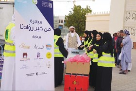 مبادرة «مِنْ خير رُوّادنا» توزع 13 ألف وجبة إفطار صائم