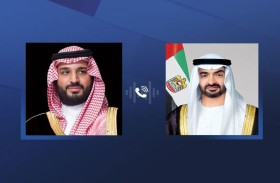 رئيس الدولة وولي عهد السعودية يبحثان هاتفياً العلاقات الأخوية والتطورات في المنطقة