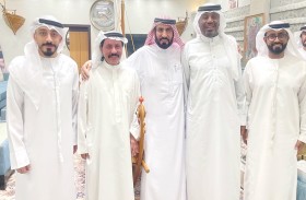 طالب بن صقر يستقبل إدارة مسرح رأس الخيمة الوطني