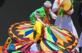 تنورة جلال الدين الرومي بجناح مصر بالقرية العالمية بدبي