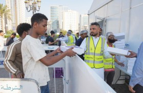 الشارقة الإسلامي يعزز مبادراته الرمضانية بحملة «إفطار صائم» و«ميرك عند باب بيتك»