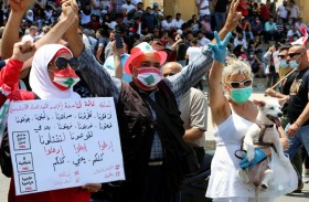 احتجاجات في طرابلس والنبطية وصيدا على الفساد في لبنان