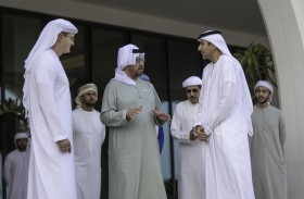 حمدان بن زايد يطلع على مستجدات مشروع رأس الحكمة في جمهورية مصر العربية