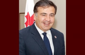 ساكاشفيلي يبدأ إضراباً عن الطعام في سجنه 