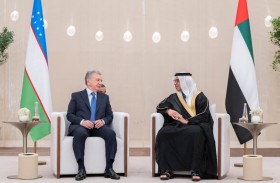 استقبله منصور بن زايد..رئيس أوزبكستان يصل الدولة في زيارة رسمية