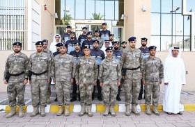  مدراء قطاعات شرطة أبوظبي يهنئون المناوبين بعيد الأضحى المبارك 