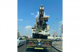 شرطة أبوظبي تحذر من خطورة استخدام الريكفري  لنقل المعدات والآليات