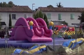 وفاة رجل قذفته الرياح بمدينة ترفيه مائية