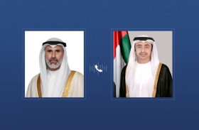عبدالله بن زايد يجري اتصالا هاتفيا مع  وزير خارجية الكويت
