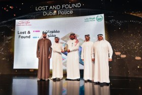 نظام المفقودات في شرطة دبي يفوز بجائزة معرض ومؤتمر إنترسك 