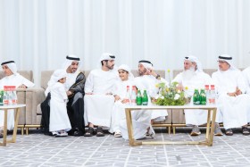 حمدان بن محمد يحضر أفراح بن خرباش والشعفار