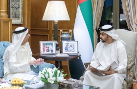 حمدان بن زايد يستقبل وفداً من أوقاف أبوظبي ويطلع على جهود تنمية واستدامة القطاع الوقفي في منطقة الظفرة