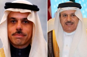 وزيرا خارجية السعودية والبحرين يبحثان جهود مواجهة كورونا