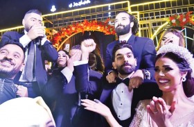 رنا سماحة تشارك تامر حسني بالغناء في حفل زفافها
