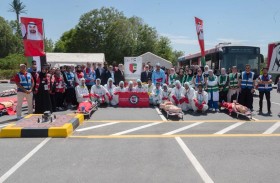 افتتاح تجريبي لمركز طب الكــوارث بجامعــة الشـــارقة 