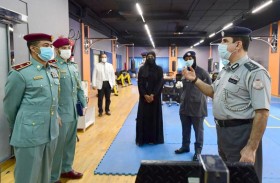  شرطة الشارقة تطلع على آلية الخطط والسياسات الرياضية في شرطة أبوظبي
