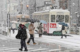 30 قتيلاً بسبب الثلوج الكثيفة في اليابان