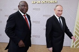 رئيس جنوب أفريقيا يبحث مع بوتين عودة رعاياه الذين يقاتلون بأوكرانيا
