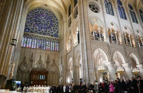   أول قداس في كاتدرائية نوتردام منذ حريق العام 2019 