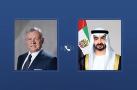رئيس الدولة وملك الأردن يبحثان هاتفياً التطورات الإقليمية وتداعياتها على أمن واستقرار المنطقة