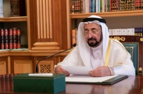 سلطان القاسمي: الشارقة ملتزمة بدعم اللاجئين ومد يد العون لهم