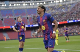 جمال يقود برشلونة إلى تخطي فياريال وتعزيز الصدارة 