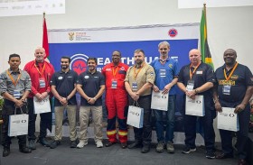 فريق الإمارات للبحث والإنقاذ يختتم مشاركته في تمرين «الاستجابة للزلازل» بجنوب إفريقيا