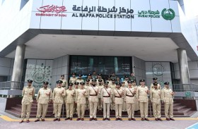 اللواء علي غانم يطلع على سير العمل في مركز شرطة الرفاعة