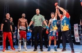 الملاكم الفلبيني اسطرلابيو يفوز بنزال دبي التاريخي على حساب الأسطورة الكوبية «آل تشاكا»