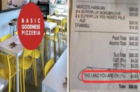 مطعم يفرض على زبائنه ضريبة غريبة