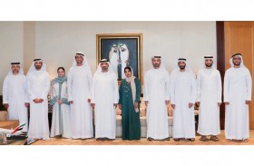 أحمد بن سعيد آل مكتوم يستقبل أعضاء مجلس إدارة مجموعة دبي للجودة المنتخب 