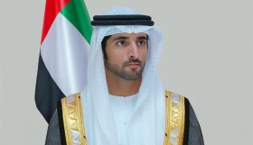 حمدان بن محمد يشهد حفل تخريج الدورة الثالثة عشرة لكلية الدفاع الوطني
