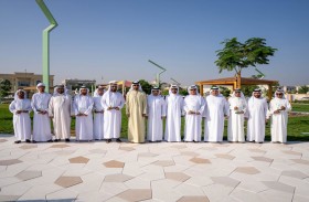 راشد بن حميد يفتتح 5 حدائق سكنية بتكلفة 5.6 مليون درهم 