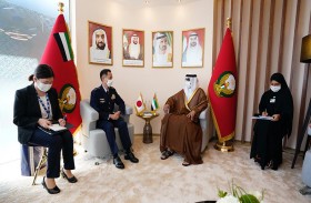 البواردي يلتقي عددا من الوزراء وكبار ضيوف معرض دبي للطيران 2021