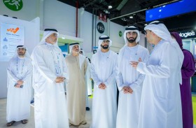 حميد وراشد بن عمار يطّلعان على أبرز مشاريع حكومة عجمان في «عالم الذكاء الاصطناعي أبوظبي 2026»
